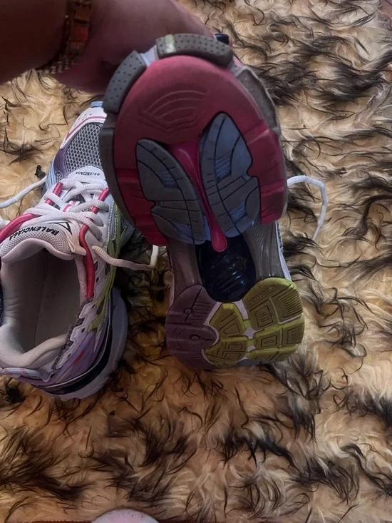 Balenciaga Multicolor Sneakers - Purple, Pink & Green Accents - Picture 5 of 5